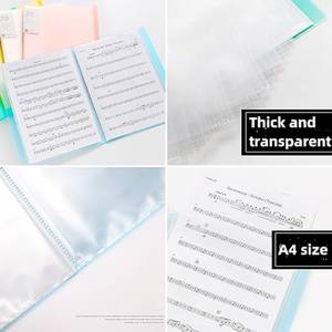 60 túi Chất lượng cao giá rẻ tùy chỉnh nghệ thuật cao cấp danh mục đầu tư Cuốn sách trình bày nhựa tay áo thư mục chuyên nghiệp cuốn sách hiển thị - Product Image 4