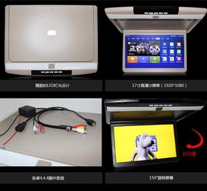 15.6 Android \ "Monitor LCD da tetto per auto Monitor Overhead USB/SD con funzione di telecomando - Product Image 4