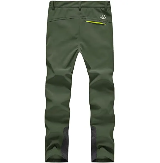 Newest Design men's softshell pants windproof waterproof breathable hiking pants