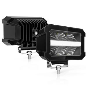 <strong>12V</strong> E-Mark <strong>LED</strong> Fog Driving Lights Headlights <strong>LED</strong> Work Light Bar with DRL for Offroad ATV Motorcycle 4X4 <strong>LED</strong> <strong>4WD</strong> Boat Truck - Product Image 1