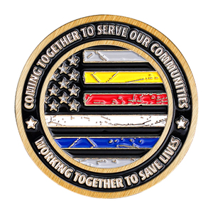 Бесплатная индивидуальная штамповочная игра, сувенирная памятная монета из цинкового сплава, 3D вызов, гальваническое покрытие, УФ-печать на заказ - Product Image 3