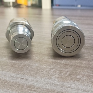 Iso16028 1 "áp lực cao phẳng nước nhanh chóng kết nối 1/2'' 3/4 ''NPT BSP phẳng mặt nhanh chóng ngắt kết nối Coupler - Product Image 4