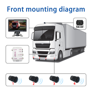 Nuevo modelo VZ903 Sensor de estacionamiento marcha atrás RAD con sistema de área ciega derecha de camión con sensor de estacionamiento - Product Image 6
