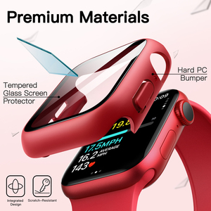 Apple Watch SE用スクリーンプロテクター付き防水ケース (2022/2020) /シリーズ6 5 4 40mm、強化ガラスフィルム内蔵 - Product Image 2