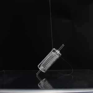 Tùy chỉnh trong suốt ống thủy tinh thạch anh condenser cuộn dây thạch anh ngưng tụ ống cho phòng thí nghiệm - Product Image 4