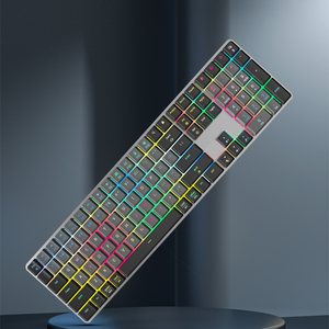 111 Keys Low Profile Game <strong>Keyboard</strong> Rgb Backlit Game Wireless Mechanical <strong>Keyboard</strong> PC <strong>Computer</strong> - Product Image 2