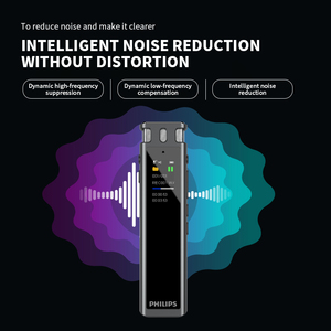 Grabadora de Voz digital, dictáfono de sonido y reproducción de audio con formato MP3 y WAV, dispositivo de grabación activado por audio - Product Image 5
