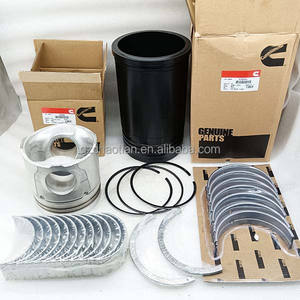 Комплект для капитального ремонта дизельных двигателей, полный комплект прокладки для вкладышей KTA19, 3096685 поршневых 3090450 поршневых колец, комплект для двигателя - Product Image 1