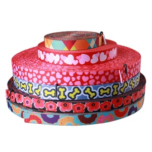 Gacent Webbing Manufacturer Cheap Price <strong>Custom</strong> Print LOGO Recycled PP Polyester Nylon Webbing Strap for Pet Leash &amp; Lanyard - Product Image 6