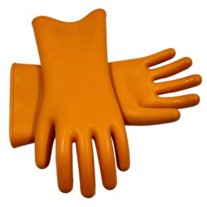 <strong>12KV</strong> Electrical Insulation <strong>Gloves</strong> High Voltage Rubber Safety <strong>Gloves</strong> for Electricians Durable Shock Proof Work <strong>Gloves</strong>