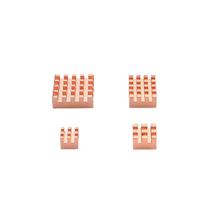 <strong>Raspberry</strong> <strong>Pi</strong> 4 Heat Sink Metal Copper Heatsink Passive Cooling Pad Heat Dissipation Radiator for <strong>Raspberry</strong> <strong>Pi</strong> 4 Model B - Product Image 3