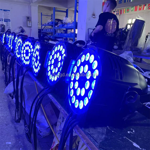 24x18W Led Par ışık RGBAWUV 6in1 24*18W LED Par ışıkları düğün parti sahne DMX512 kontrol 24x18W Par ışık - Product Image 4