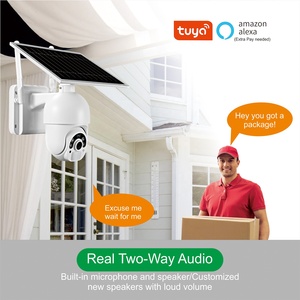 New Design <strong>2</strong> Inch Battery Pan-tilt Solar Camera Tuya APP 4G PTZ Camera <strong>Wireless</strong> IP Video <strong>Intercom</strong> <strong>System</strong> - Product Image 5
