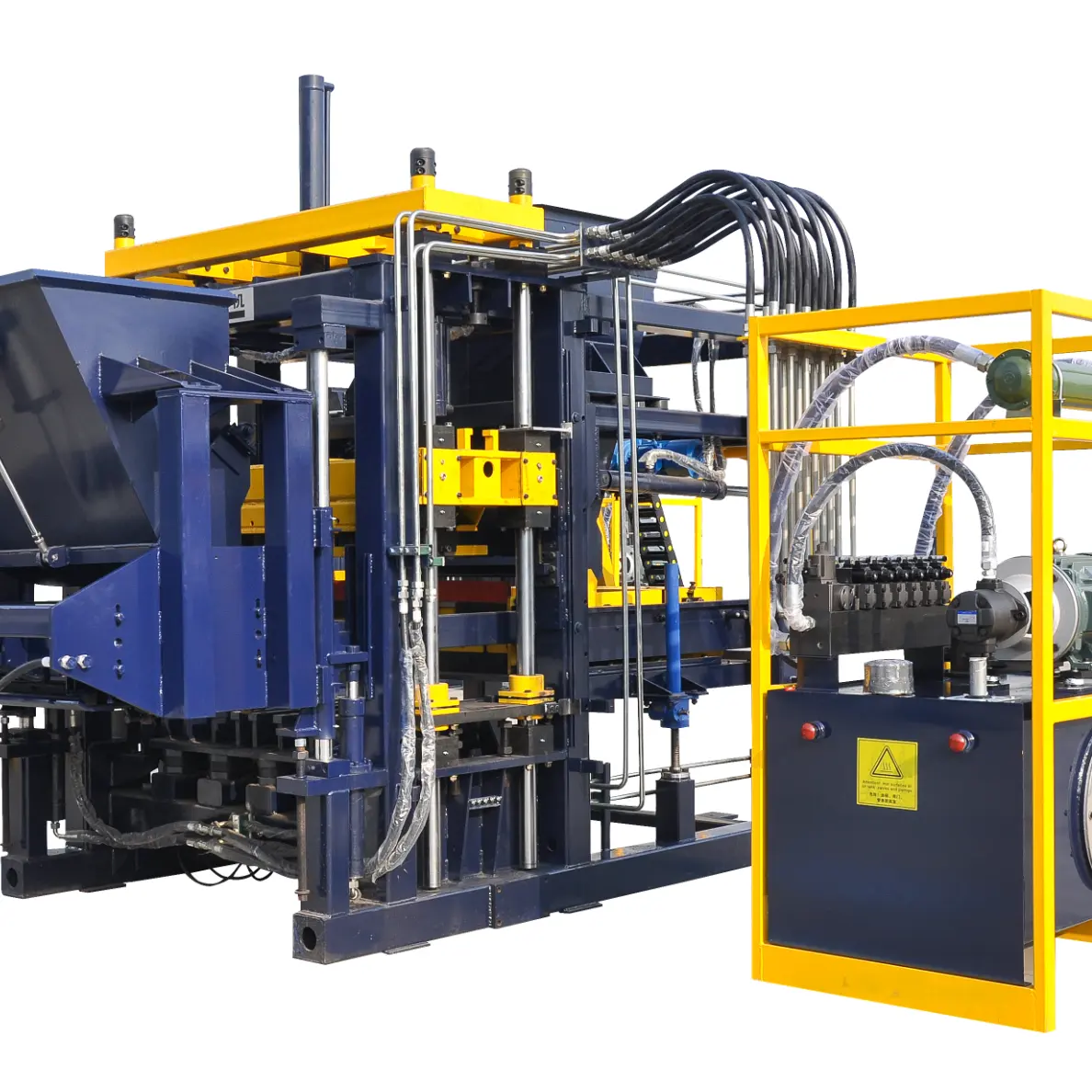 Machine de fabrication de briques entièrement automatique machine de moulage de blocs de béton machine de fabrication de blocs de QTA7-2000 à vendre
