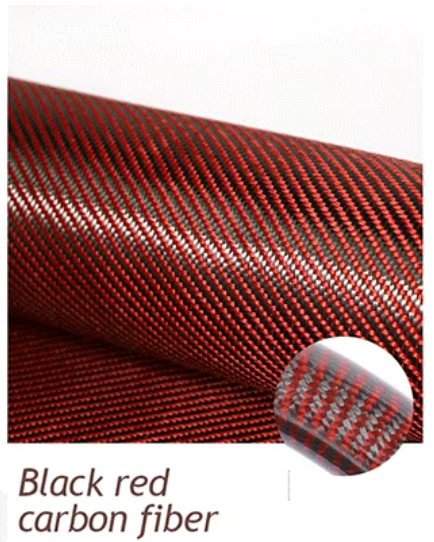 14-Black red carbon fiber
