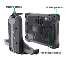 10 pollici computer montato su veicolo IP67 Android OS con impronte digitali NFC GPS tracking interfacce ricche per diversi settori - Product Image 4