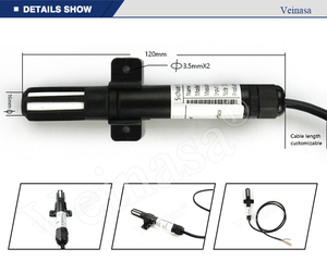 Sensor digital de temperatura y humedad HRTP030 I2C Sonda SHT21 RS485 para uso doméstico Compatible con OEM y ODM - Product Image 6