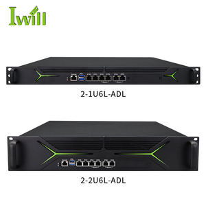 The New 1U 12th 13th Gen Firewall <strong>Network</strong> Server with DDR4 6Intel I210 at LANs SFP+ COM 2USB3.0 <strong>Computer</strong> Server System <strong>Network</strong> - Product Image 1