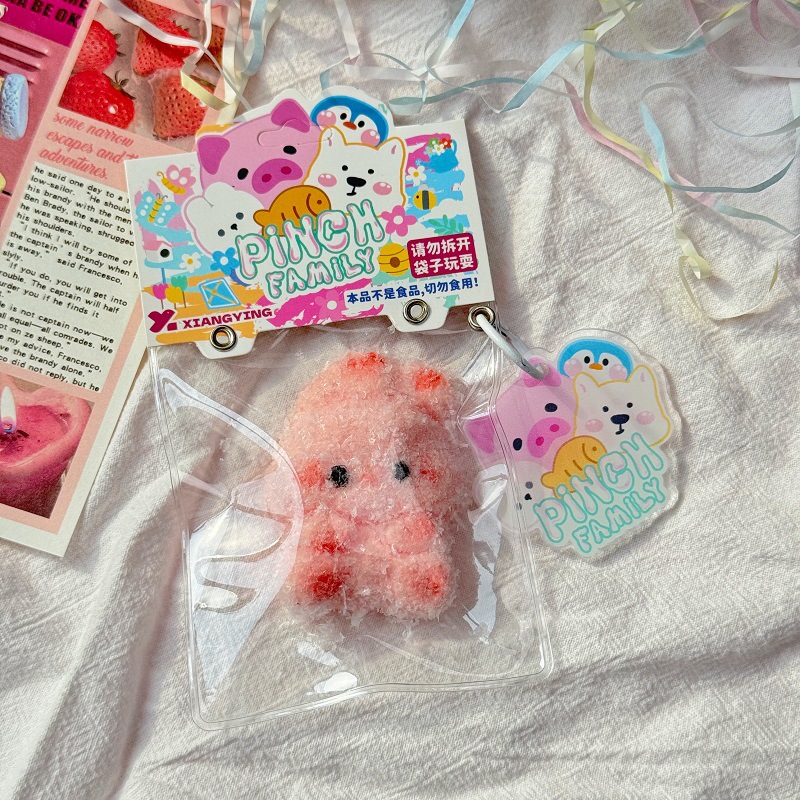 Silicone tilt head rabbit pinch (card head ring acrylic brand)