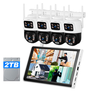 KERUI 6MP telecamera di rete WIFI 8CH Wireless NVR Kit sistema di telecamere 2TB HDD 10.1 pollici sistema di sorveglianza CCTV sistema di sicurezza domestica - Product Image 1