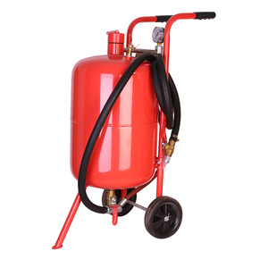 Endüstriyel 5 20 galon taşınabilir kumlama makinesi kumlama tankı pas kaldır Pot yüksek basınçlı kum patlama Pot - Product Image 5