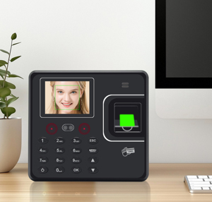 Dispositivo de tiempo de asistencia de reconocimiento facial Eseye Grabación de tiempo con software gratuito Máquina DE ASISTENCIA biométrica de huellas dactilares R