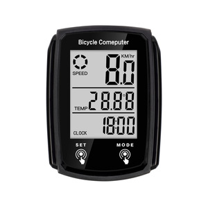 Bicicletta Computer LCD digitale cablato ciclismo Computer tachimetro Touchscreen impermeabile bici velocità contachilometri bici accessori - Product Image 6