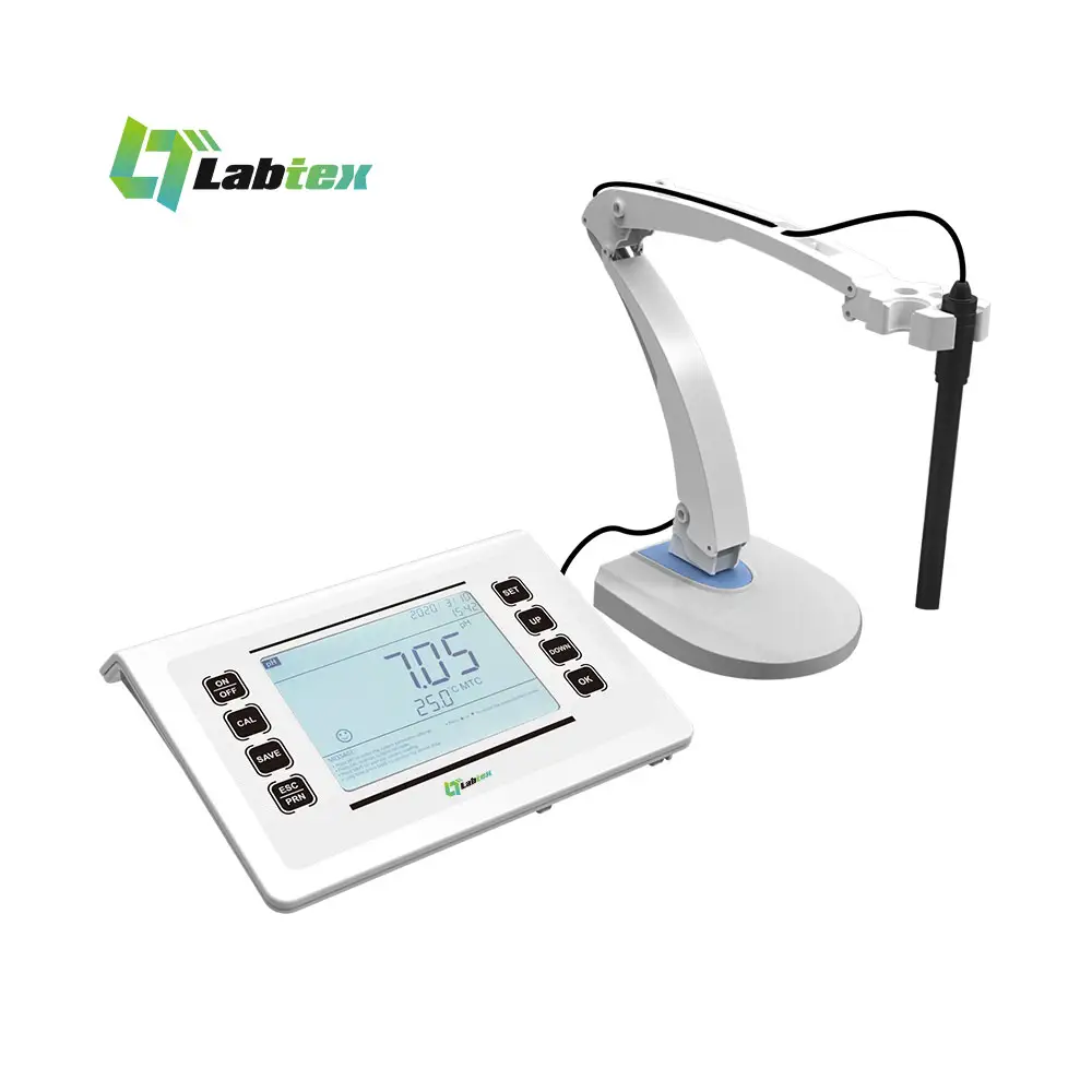 Labtex Benchtop Geleidbaarheid Meter Elektrische Olie Roc Ph Handheld Geleidbaarheid/Tds/Zoutgehalte Water Geleidbaarheid Meter