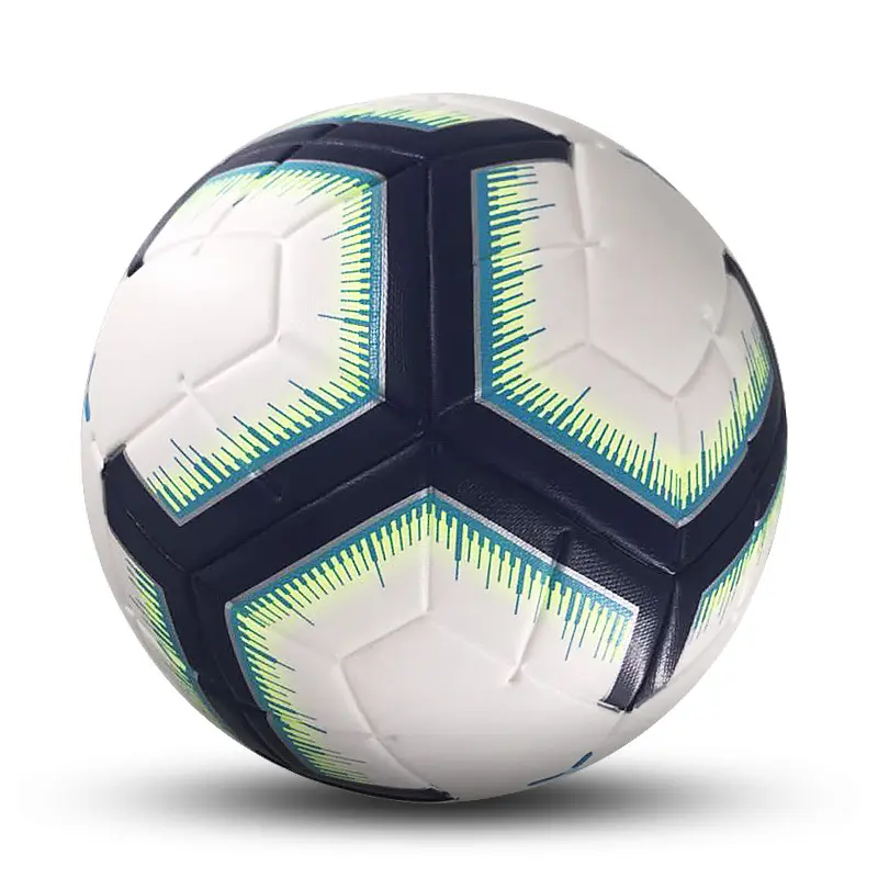 Offizielles Match-Spiel Fußball Größe 5 Indoor-und Outdoor-Trainings ball PU-Leder fußball mit buntem Aufdruck