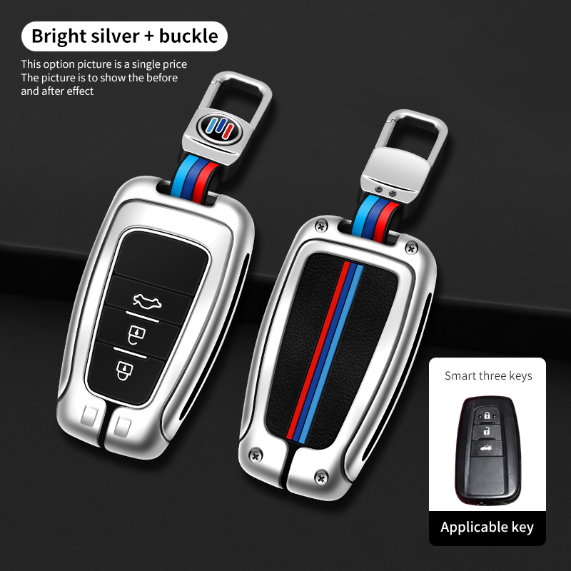 Silver+ leather buckle