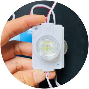 กล่องไฟคู่ edgelight กันน้ำ IP65แหล่งไฟ ADV 12V ฉีดป้ายเลนส์2W โมดูล LED สำหรับสัญญาณ - Product Image 3