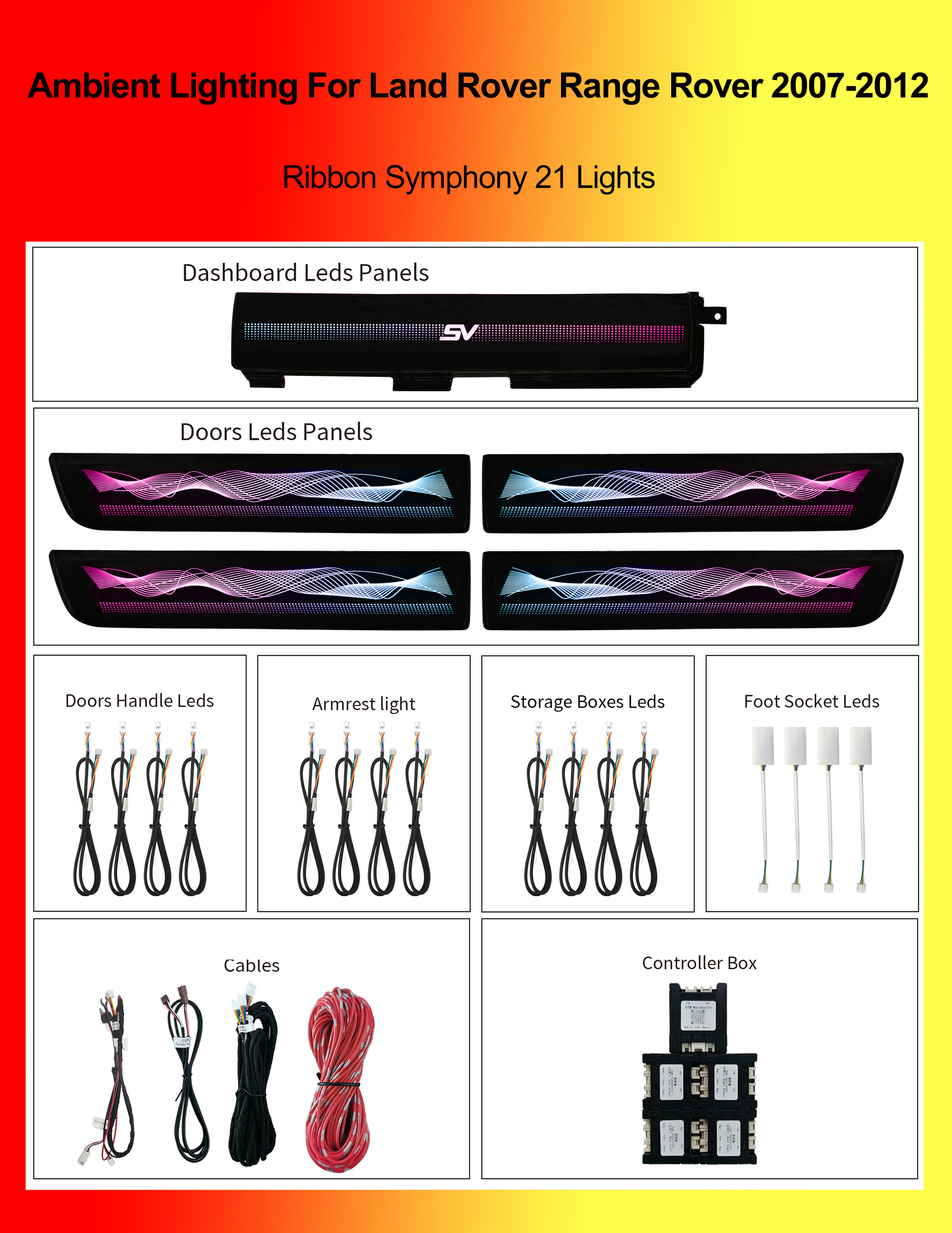 Ribbon Symphony 21 Lights