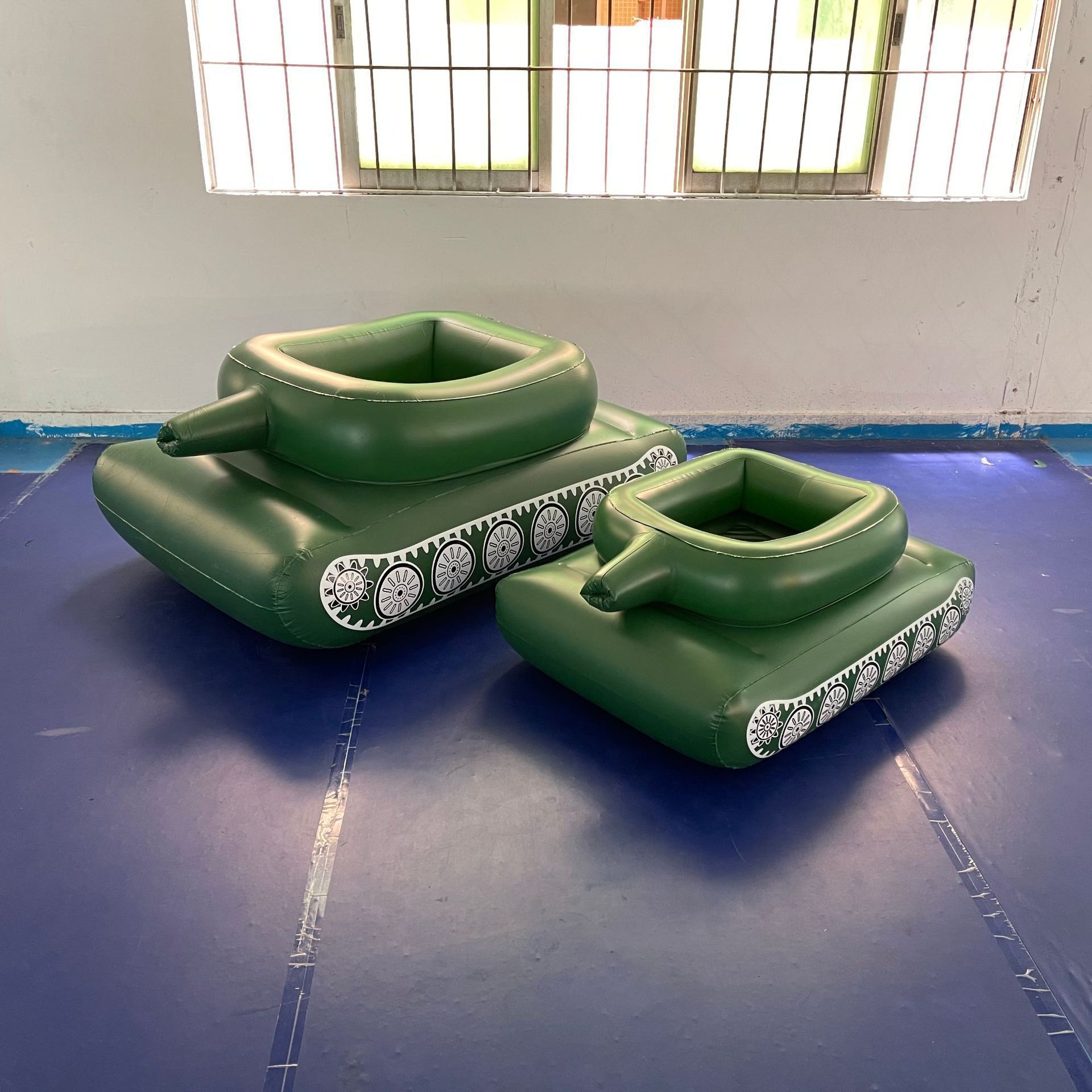 Vert armée-grand réservoir 160cm