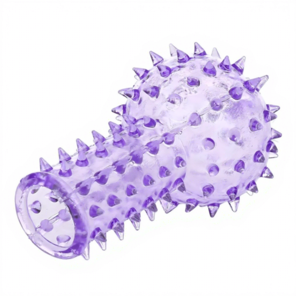 Funda para dedo morada