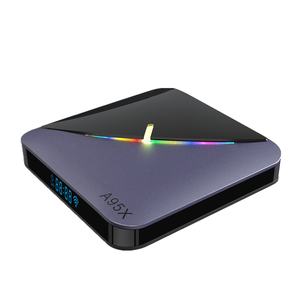 A95X <span class=keywords><strong>F3</strong></span> Amlogic S905X3 Android9.0 çift WIFI 2gb/4gb ram 16gb/32gb/64gb ROM özel benzersiz RGB ışık Android 9.0 TV kutusu A95XF3