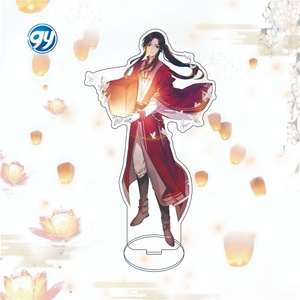 Tian Guan Ci Fu Xie Lian Hua Cheng özel çift taraflı akrilik standı Anime hayranları koleksiyonu için masa dekoru - Product Image 3