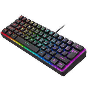Professional <strong>Mechanical</strong> <strong>Keyboard</strong> RGB Anti Ghosting USB <strong>Mechanical</strong> <strong>Keyboard</strong> for Home Game Wired Gaming <strong>Keyboard</strong> 61Keys - Product Image 4