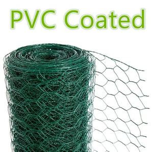 Sechseckige Löcher Draht geflecht Single Double Twisted Green PVC-beschichtetes Hühnern etz Hot Dip Galvani zed Field Farm Animal Fence - Product Image 2