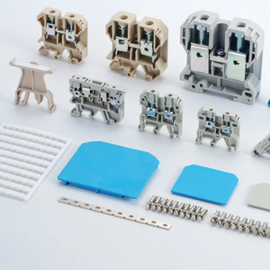<strong>Push</strong>-in Screw <strong>Terminal</strong> <strong>Block</strong> Connector Din Rail Type Feed Through <strong>Spring</strong> <strong>Terminal</strong> <strong>Block</strong> - Product Image 2