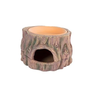 3-in-1 Elude Humidification <strong>Cave</strong> Food Basin Water Basin Box Creating Landscape Emulate Tree <strong>Cave</strong> - Product Image 1
