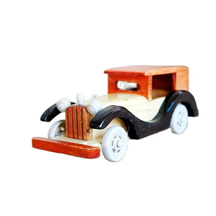 Fabricação Diretamente Venda De Madeira Artesanato de Madeira Modelo de Carro Clássico Modelo de Carro Antigo para a Decoração Home