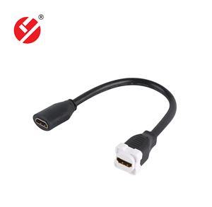 סוג kestone אוסטרליה שקע שקע 15 ס "מ אורך חלקי תקשורת s/ftp/utp/rj45/cat5e/מחבר מתאם cat6 עבור LY-KJ-AP11 רשת