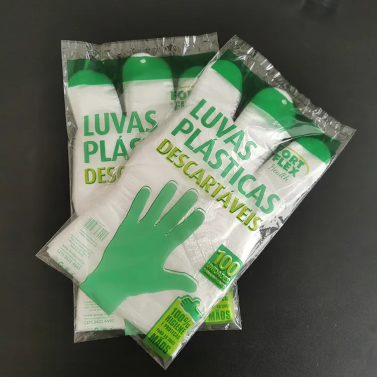 Одноразовые ручные перчатки PE перчатки прозрачные в виниловом порошке бесплатно для приготовления пищи Чистка Ресторан клиника завод мастерская Laborat