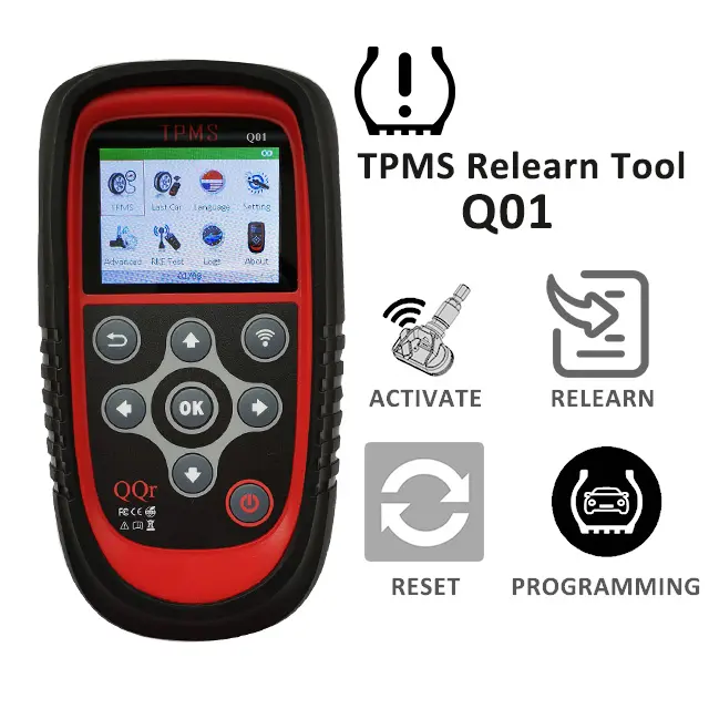 Strumento diagnostico e di servizio TPMS Q3 Maxi strumento programmatore TPMS strumento di attivazione del sensore MX