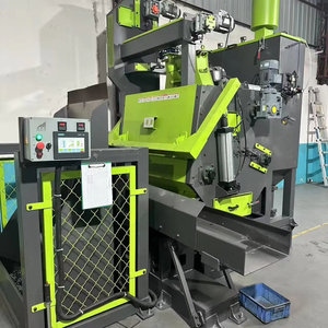 Granigliatrice cingolata ad alta efficienza Q32 per piccoli pezzi fusi-carico/scarico automatico, Deburr rapido e rimozione della ruggine, ideale - Product Image 1
