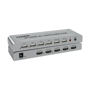 KVM-interruptor USB 4x1, 4 puertos HDMI, 4K x 2K @ 30Hz - Product Image 1
