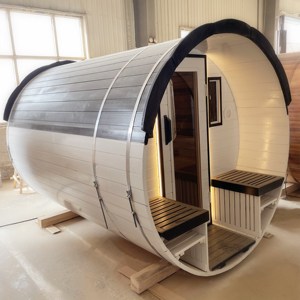 Design moderno in legno tradizionale a vapore a infrarossi per Sauna a vapore umido in legno massello per sala Sauna ville pannello di controllo del Computer - Product Image 2