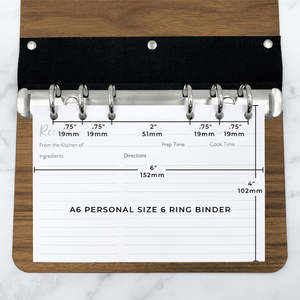 Custom Cover Wood Recipe <strong>Printing</strong> Note Book Blank Card Holder Binder <strong>Notebook</strong> to Write in Your <strong>Own</strong> for Cake Recipes - Product Image 6