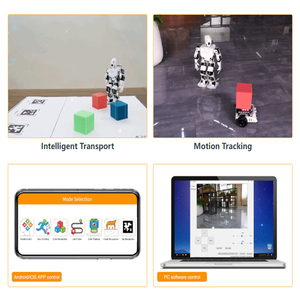 Ahududu Pi 4B Bionic insansı Robot TonyPi nesne izleme akıllı AI görsel tanıma Python programlama öğretim