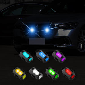RTSUniversal LED uyarı ışığı Mini sinyal ışığı Drone ile çakarlı lamba 7 renk dönüş sinyali göstergesi motosiklet - Product Image 6
